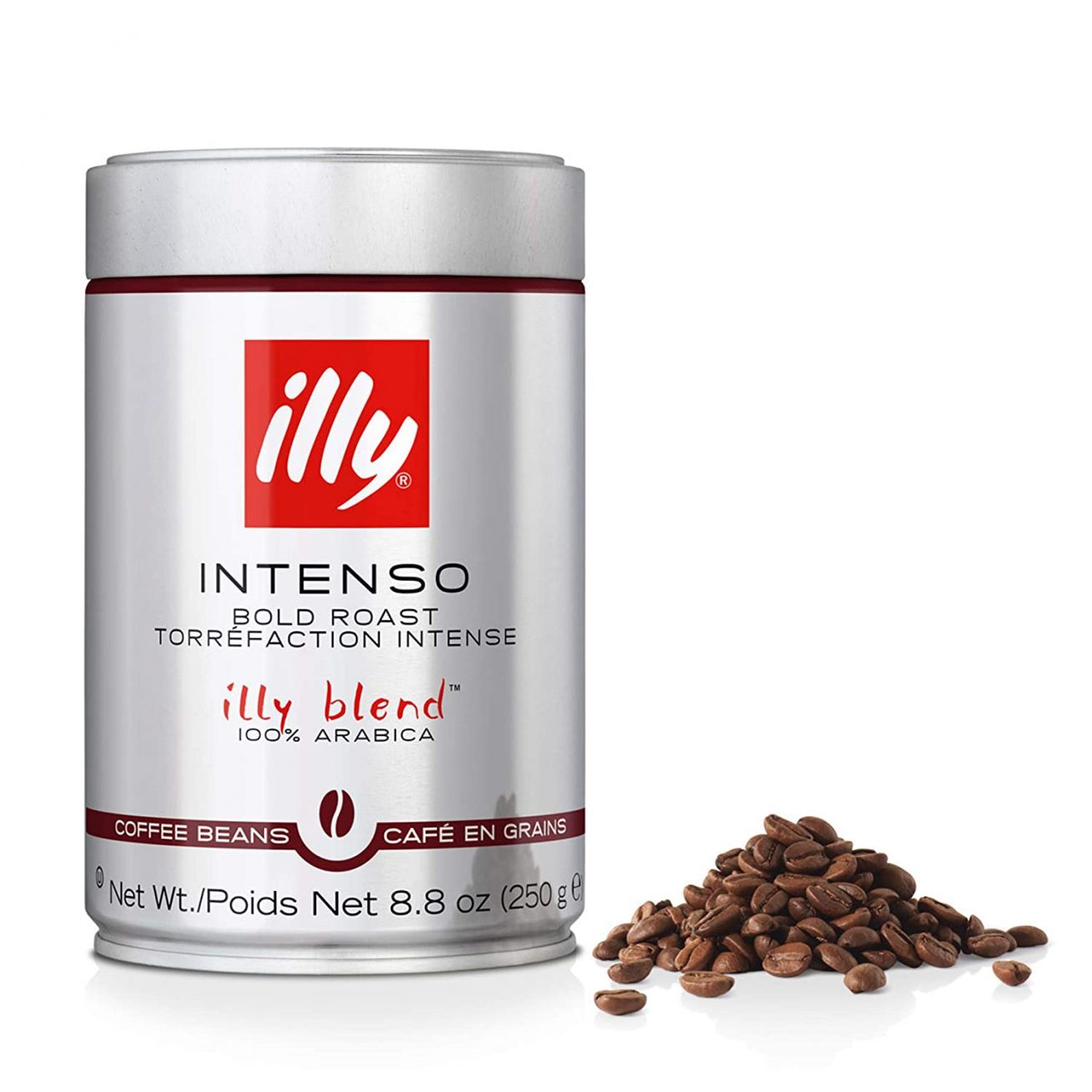 Illy zrno intenso limenka 250g