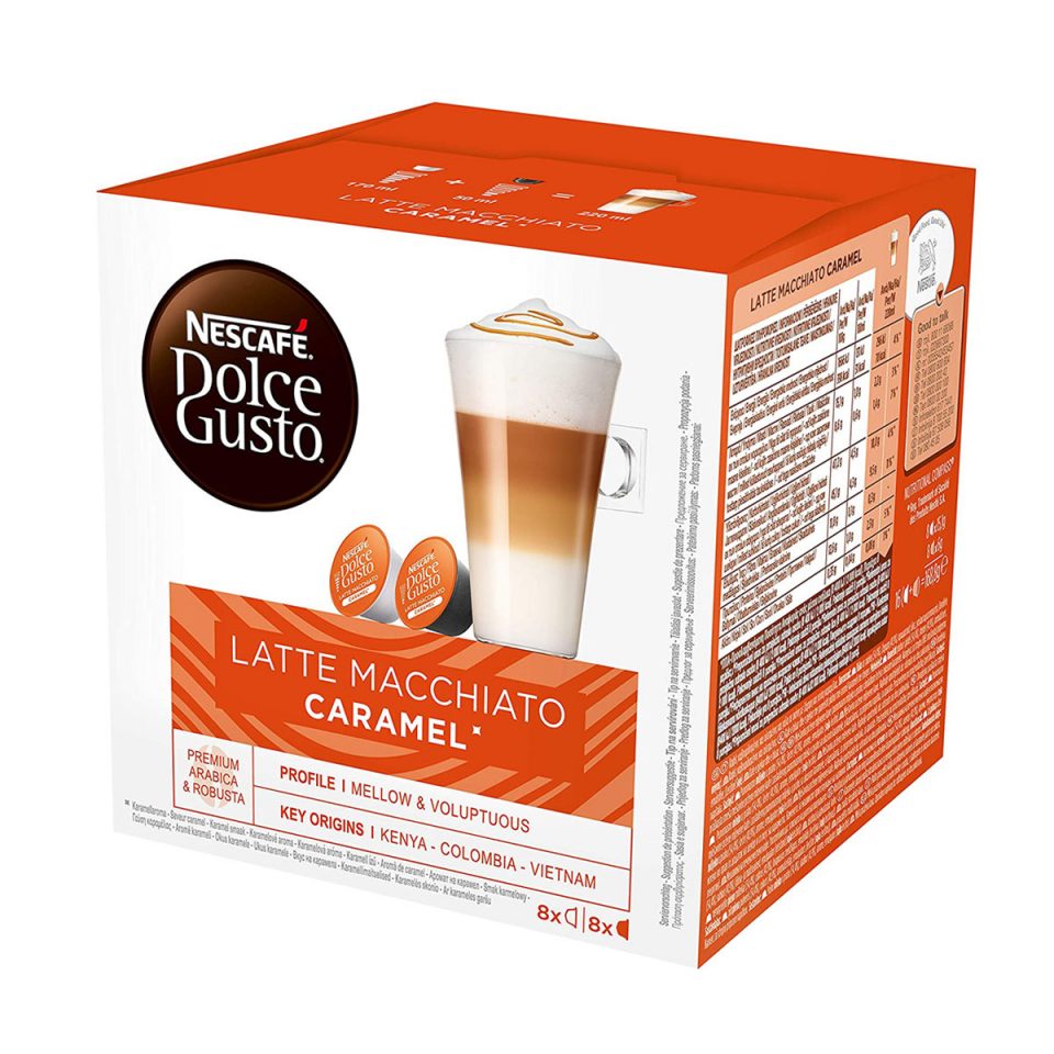 NESCAFÉ® Dolce Gusto® Latte Macchiato Caramel kava 16 kapsula