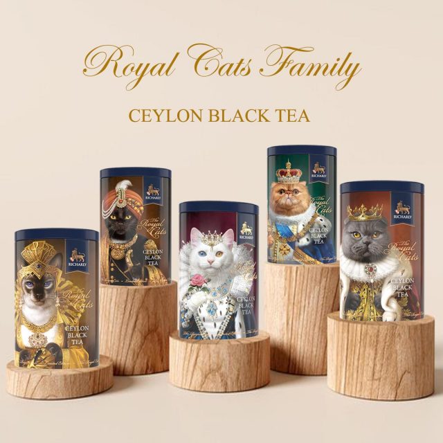 Cats family ceylon tea