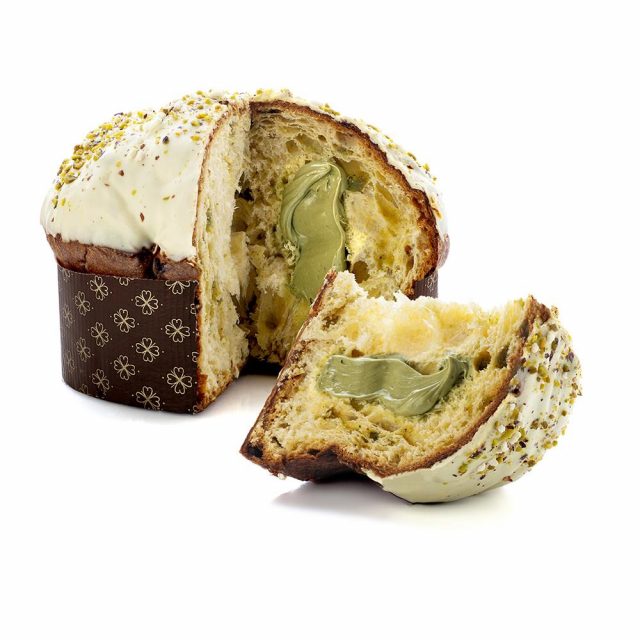 panettone s pistacijom