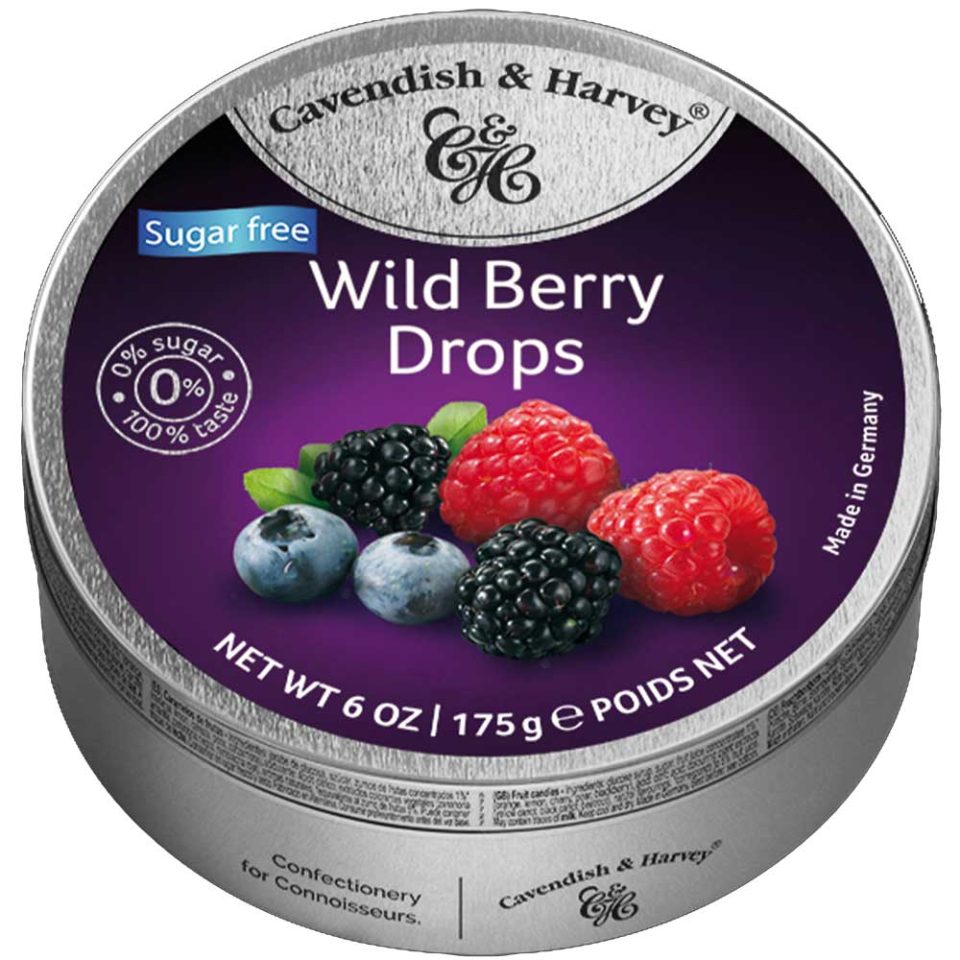 cavendish-harvey-wild-berry-drops-sugarfree-175g